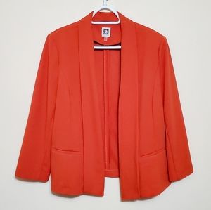 Anne Klein Blazer in Orange Colour